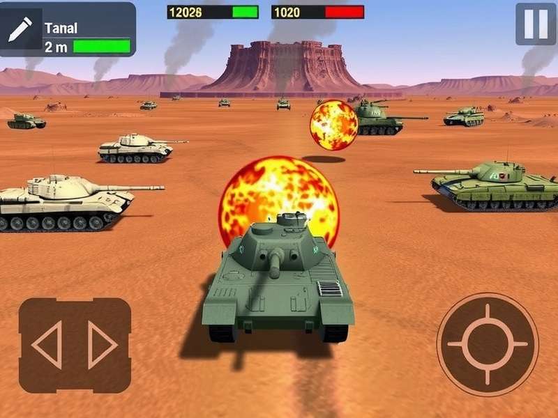 Bharat Tank War Game Screenshot